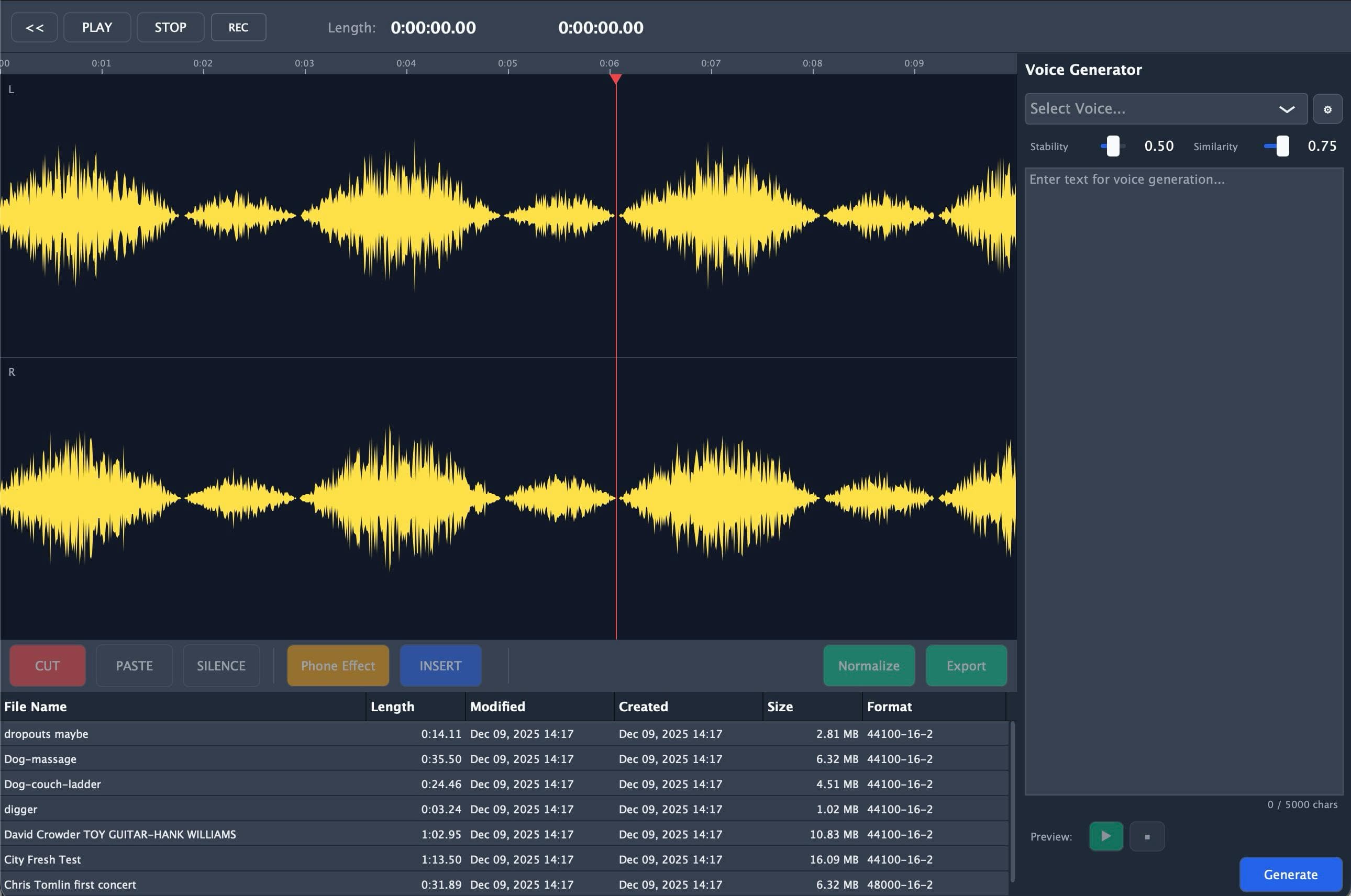 AirCut Pro editor interface
